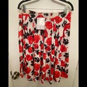 Floral print Lularoe Madison skirt